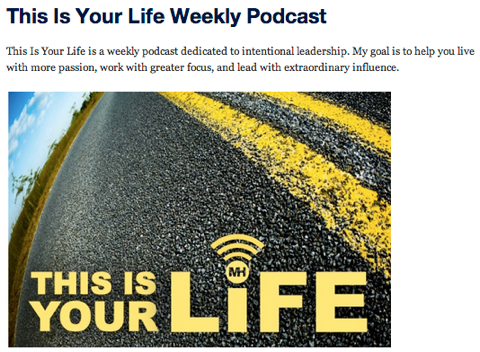 acesta este show-ul tău de podcast din viață