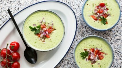 Cum să faci supa rece care să se răcească?