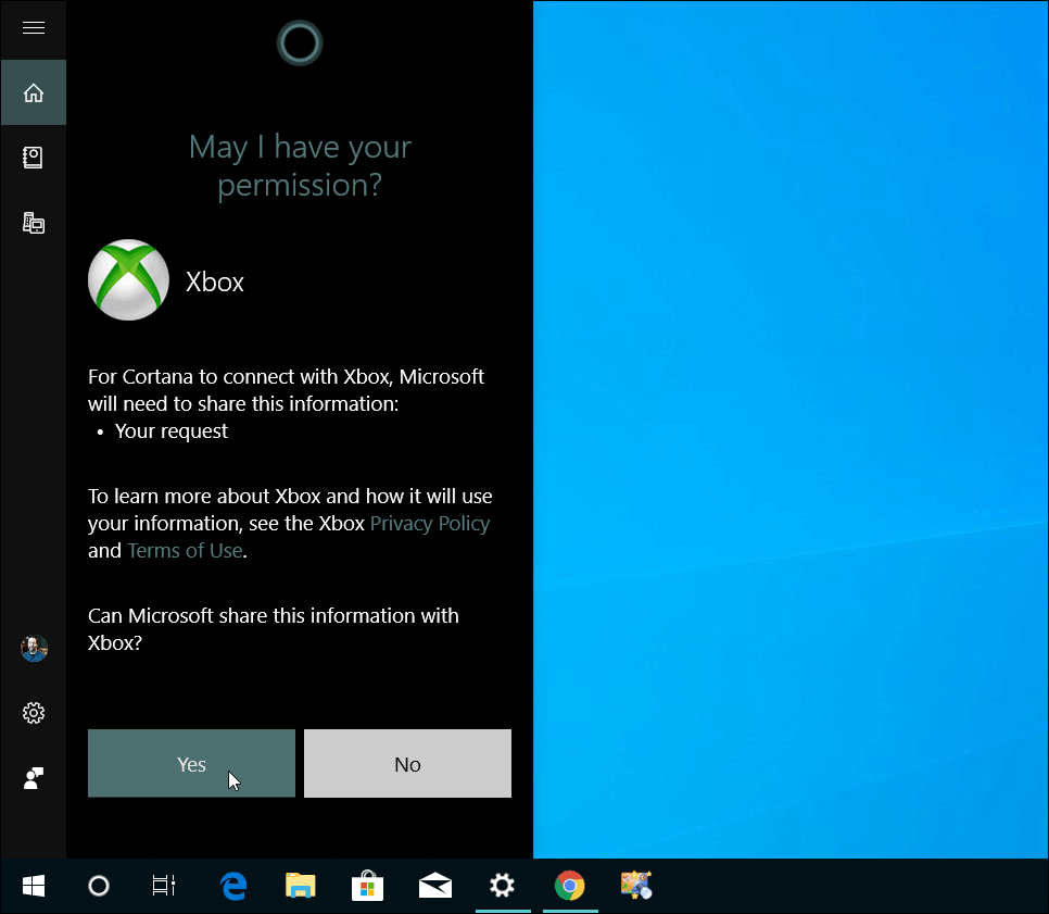 Conectați un computer Xbox One Cortana
