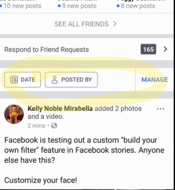 Facebook pare să lanseze un mod ușor de a căuta, filtra și gestiona postările create de dvs., de prietenii dvs. sau de toată lumea.