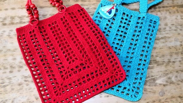 Cum se fac pungi din plasă tricotate? Confecționarea pungilor cu plasă practică