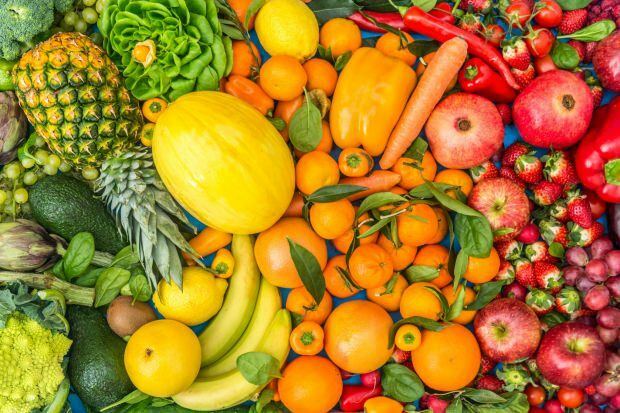 Selecția de legume și fructe