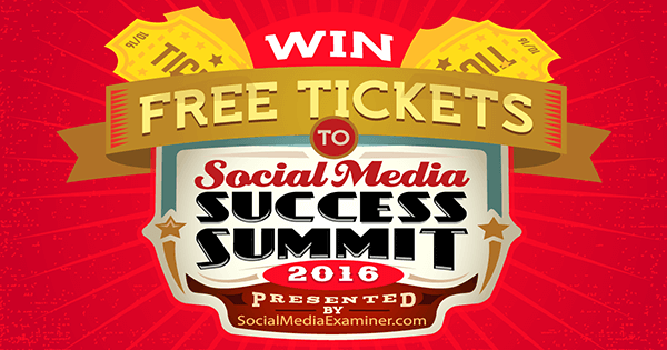 câștigați bilete la reuniunea socială a summitului 2016