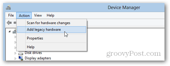 Instalare pas cu pas pentru adaptorul de buclă pentru microsoft pentru Windows 8