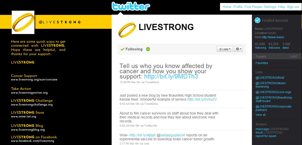 Cum LIVESTRONG a strâns milioane de oameni pentru a lupta împotriva cancerului folosind social media: Social Media Examiner