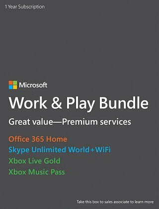 Pachet Microsoft Work-Play