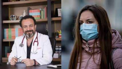 Atenție celor care folosesc măști duble! Expertul Dr. Ümit Aktaș a explicat: Poate provoca boli!
