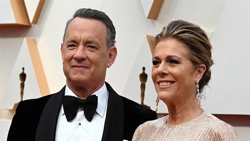 Tom Hanks și soția sa Rita Wilson