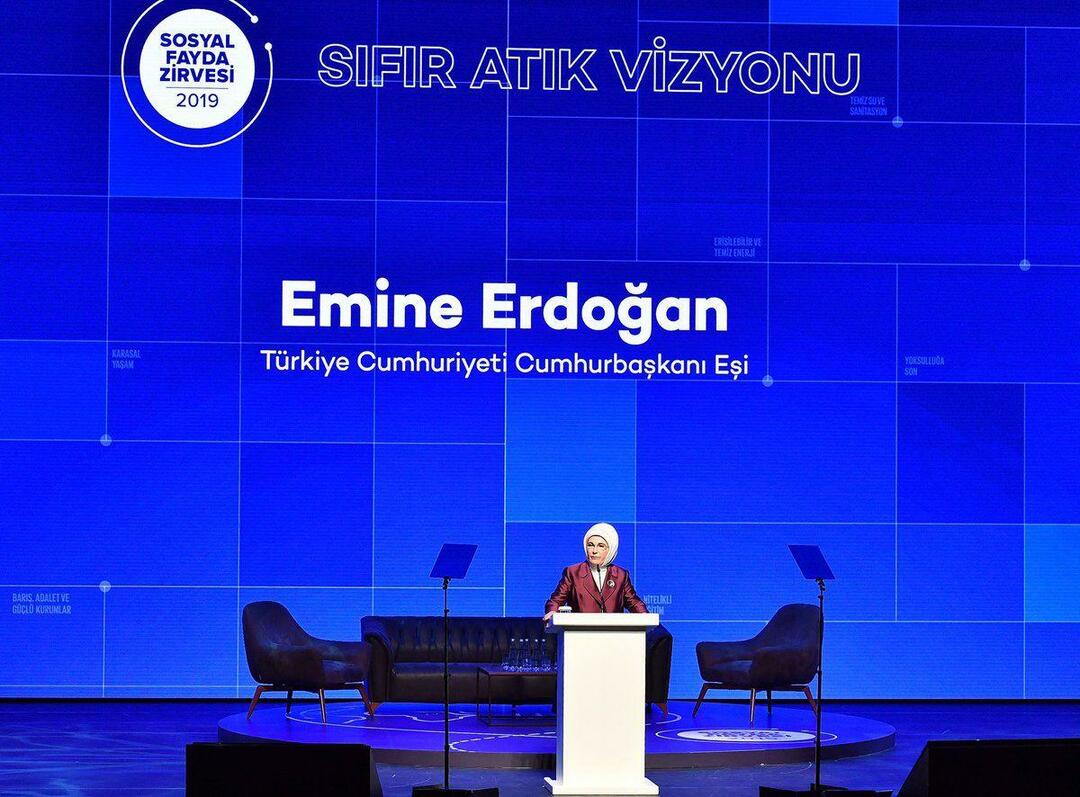 Emine Erdogan Mișcarea Zero Waste 