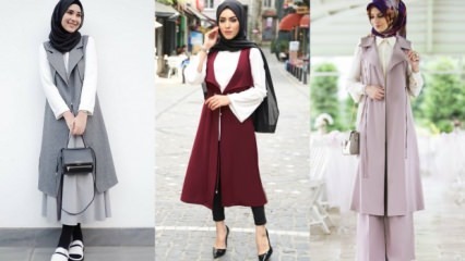 Combinații de veste pentru femeile hijab