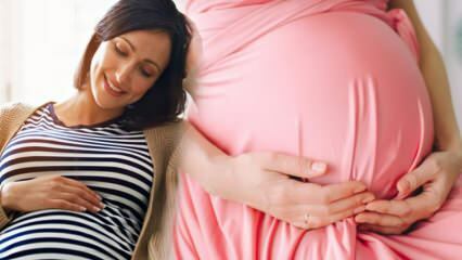 Este o serie de brune pe abdomen un semn al sarcinii? Care este buricul linea Nigra în timpul sarcinii?
