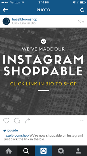 alertă cumpărabilă pe instagram