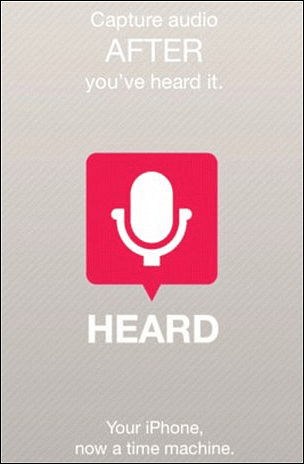Auzi: Noua aplicație pentru iPhone constantă înregistrează sunetul pentru redare în ultimele cinci minute