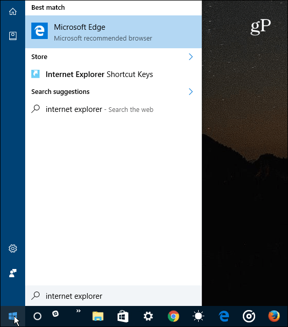 Cum dezactivați Internet Explorer în Windows 10