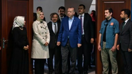Președintele Erdoğan a vizitat Casa de copii Kasımpașa!