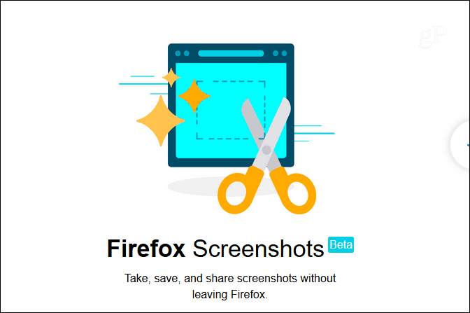 Screenshots Firefox Beta