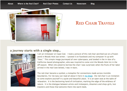 blog scaun roșu