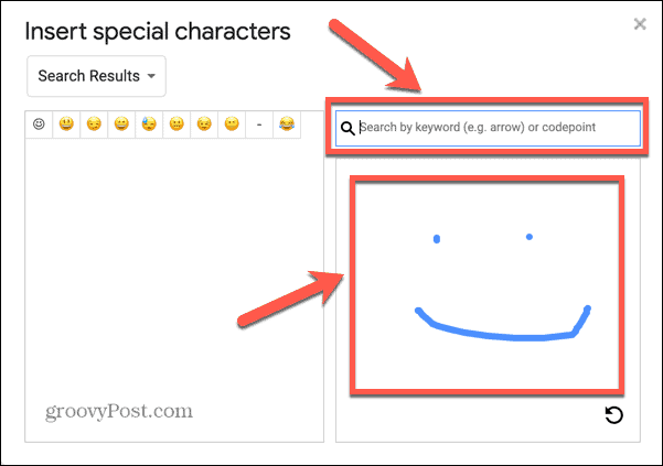 Google Docs desenează emoji