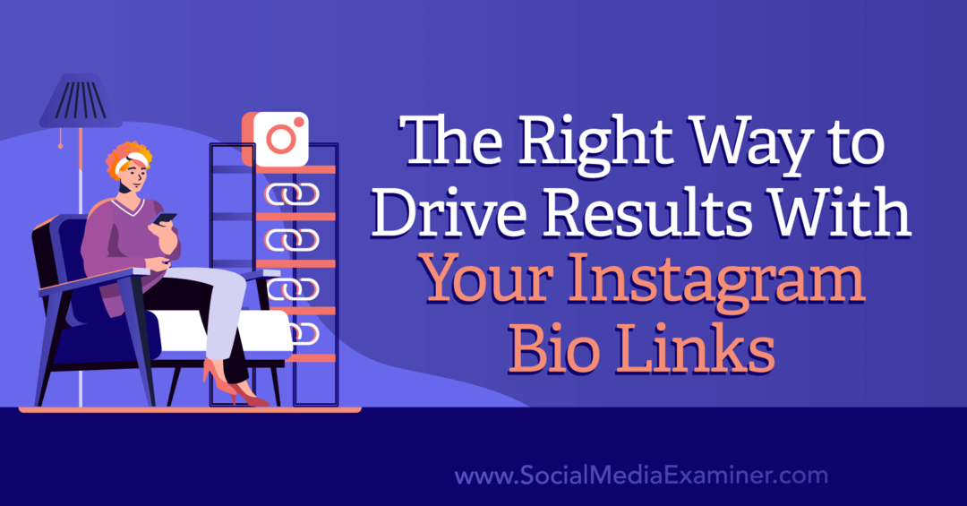 Modul corect de a obține rezultate cu link-urile bio Instagram de către examinatorul de rețele sociale