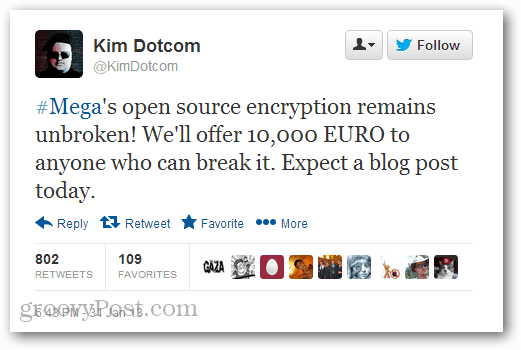Kim Dotcom oferă o recompensă de 10.000 de euro primului hacker pentru a traversa securitatea Mega