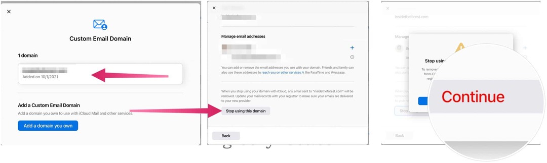 Cum se utilizează domeniile de e-mail personalizate cu iCloud Mail