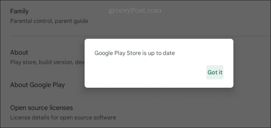 Google Play nu funcționează pe Chromebook