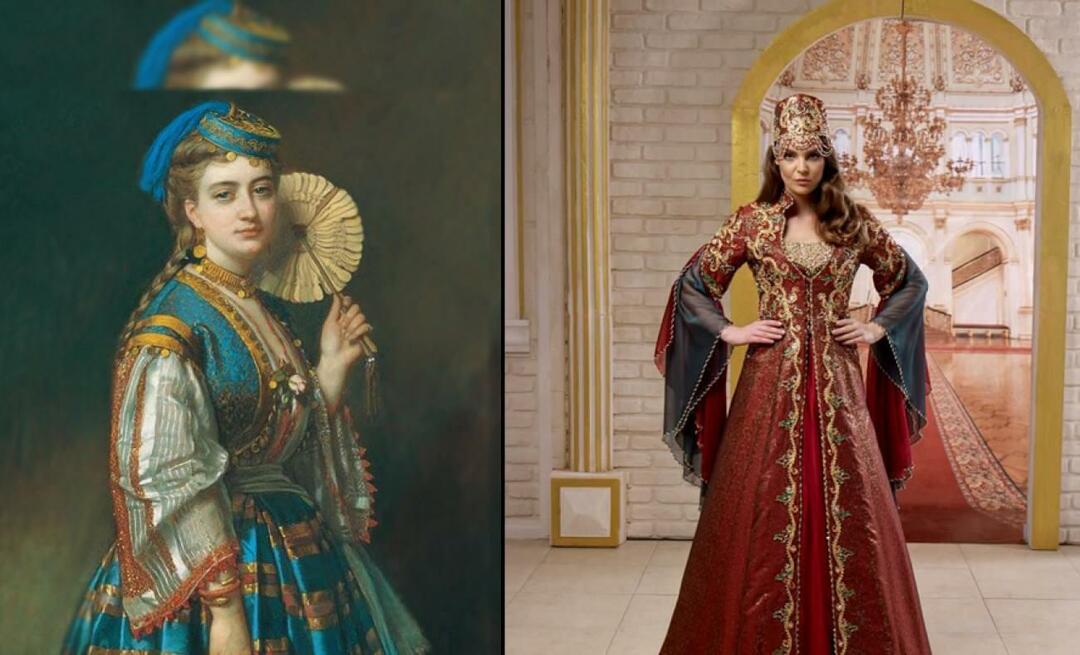 Cum erau hainele femeilor în Palatul Otoman în secolele al XVIII-lea și al XIX-lea? 