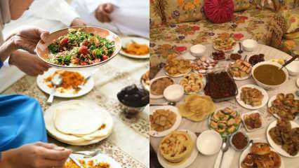 Sfaturi pentru pregătirea mesei iftar și sahur