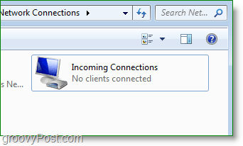 o nouă conexiune vpn în Windows 7