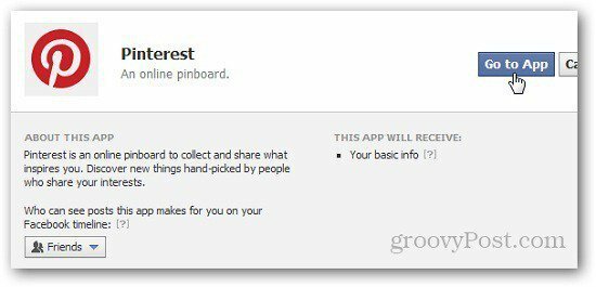 Partajează automat actualizări Pinterest pe Facebook