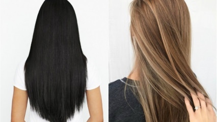 Cum să transformi culoarea părului negru? Moduri de a lumina culoarea părului în mod natural