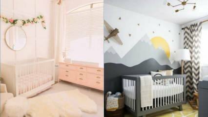Recomandări pentru decorarea camerei pentru bebeluși