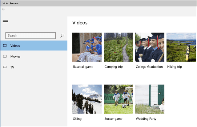 Aplicația de previzualizare a videoclipurilor Microsoft