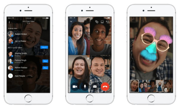 Facebook Messenger lansează funcția de chat video de grup pe Android, iOS și Web.