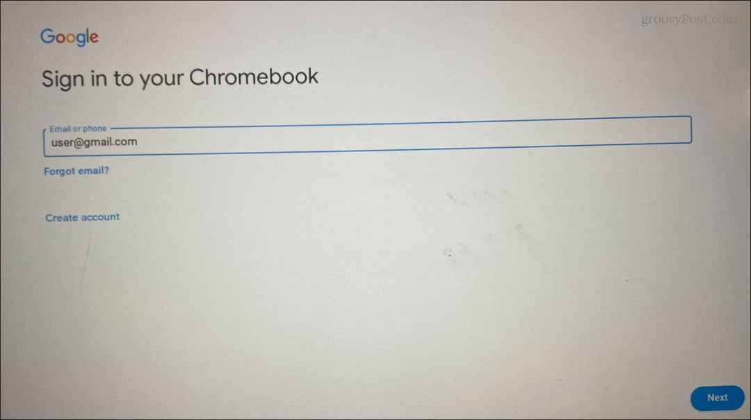 Adăugați un utilizator pe Chromebook