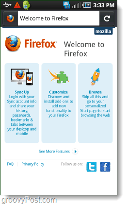 Firefox pe Android