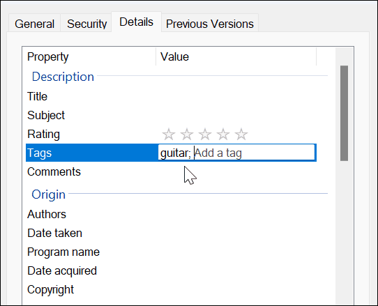 Adăugați etichete la fișiere pe Windows 11