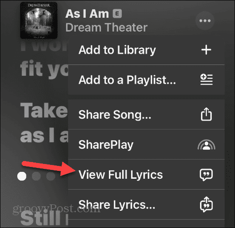 Vezi versurile pe Apple Music