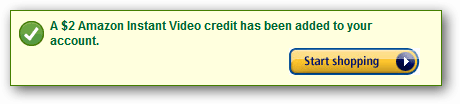 confirmare credit video amazon