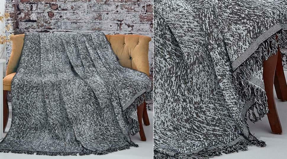 Husa de canapea coș textil