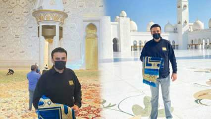  CZN Burak s-a rugat la Moscheea Șeic Zayid din Dubai! Cine este CZN Burak?