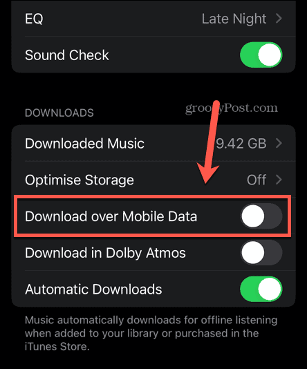 date mobile Apple Music dezactivate