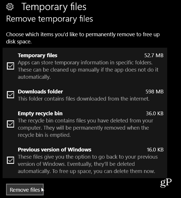 Cum să economisiți GB de spațiu după actualizarea aniversară a Windows 10