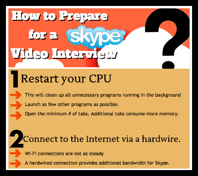 cum să vă pregătiți pentru un interviu pe skype