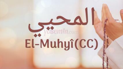 Ce înseamnă al-muhyi (cc)? În ce versete este menționat al-Muhyi?