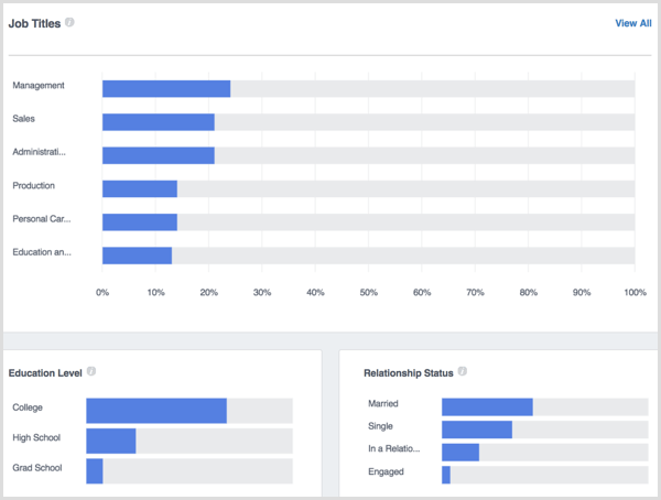 Date demografice ale persoanelor Facebook Analytics