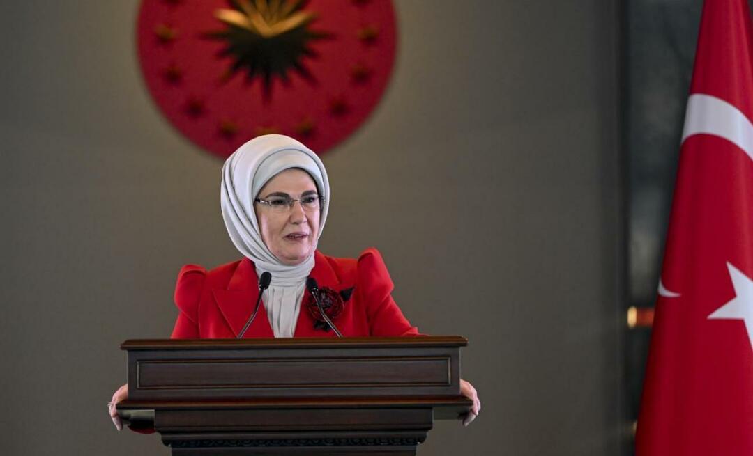 Emine Erdogan; „Nici o ideologie nu este mai valoroasă decât viața unei persoane nevinovate”