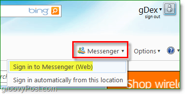 cum să folosești Windows Messenger din browserul tău de internet pe Windows Live