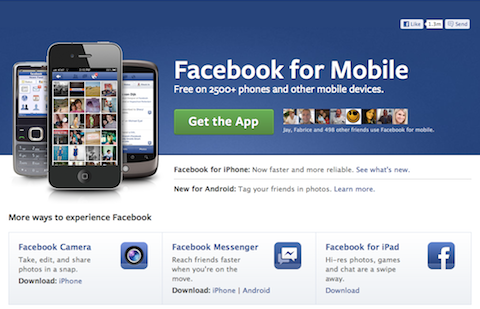 facebook pentru mobil