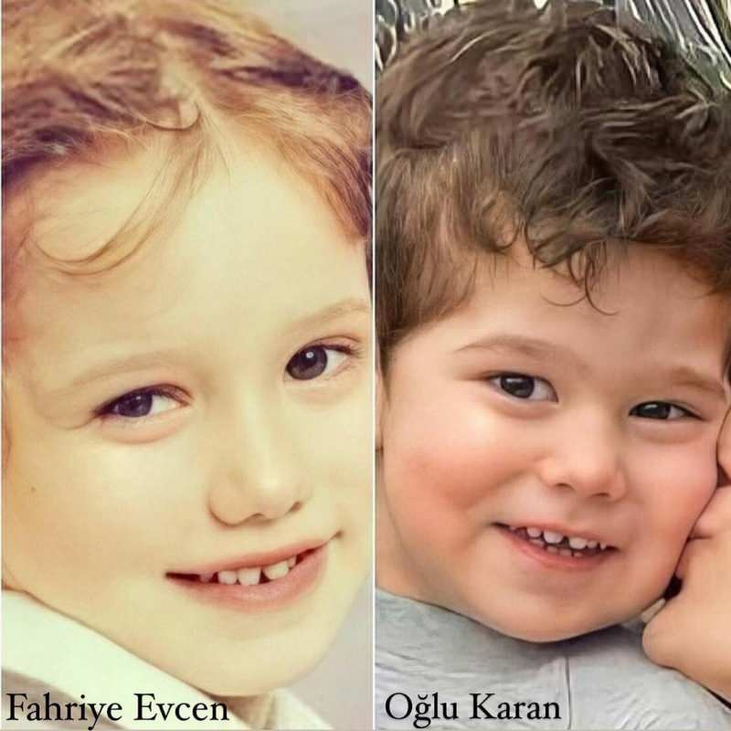 copilăria lui fahriye evce și Karan